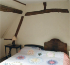 Image of Normandy Cottage Pink Bedroom.